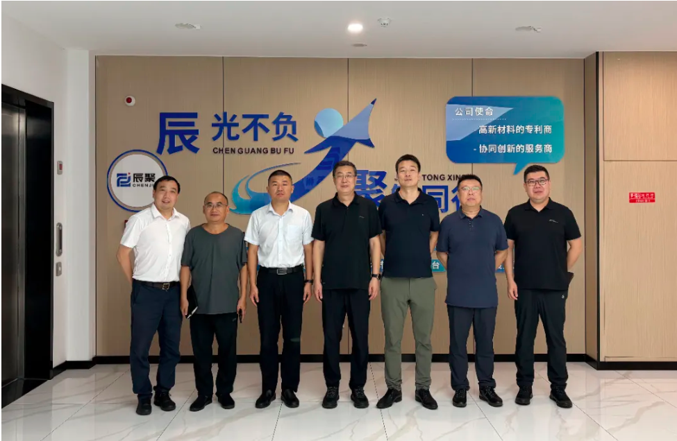 齐鲁化工园区党工委书记杨晓军一行莅临辰聚公司参观考察